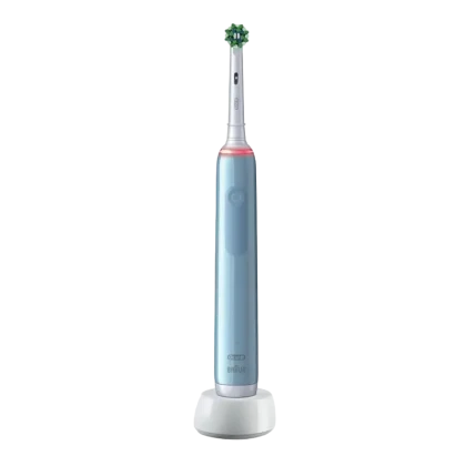 Электрическая зубная щетка Oral-B Pro 3 3000 CrossAction, Синий