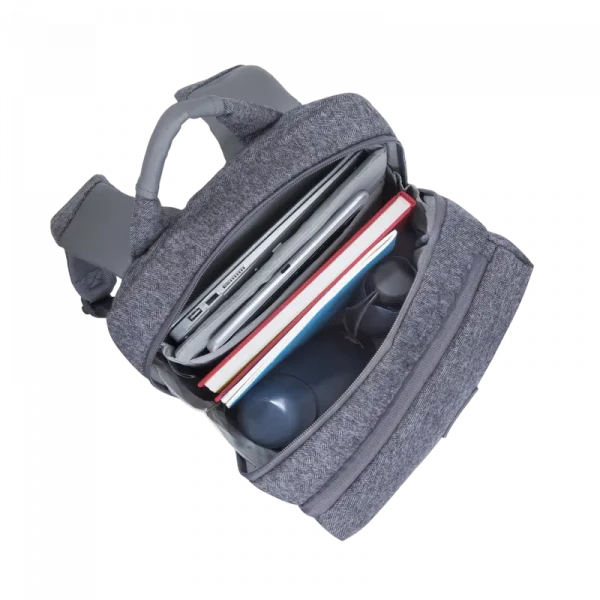Rucsac pentru Laptop RivaCase Egmont, 15.6, Poliester, Gri