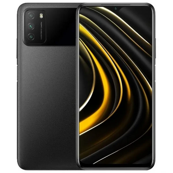Smartphone Xiaomi Poco M3, 64GB/4GB, Negru