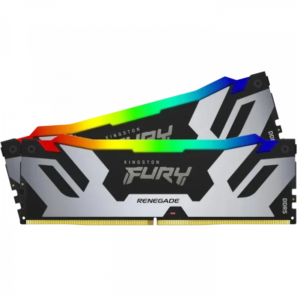 Оперативная память Kingston FURY Renegade RGB, DDR5 SDRAM, 6400 МГц, 64Гб, KF564C32RSAK2-64