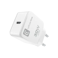 Încărcător Cellularline USB-C Charger 30W, 30W, Alb