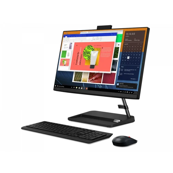 Computer All-in-One Lenovo IdeaCentre 3 22ITL6, 21,5, Intel Core i3-11100B, 8GB/256GB, Windows 11 Home, Negru