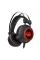 Căști gaming SVEN AP-U840MV, Cu fir, Negru/Roșu