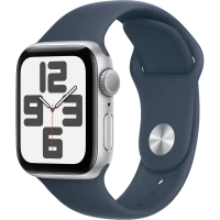 Ceas inteligent Apple Watch SE 2, 44mm, Storm Blue | Silver