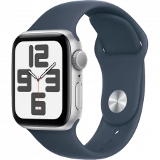 Ceas inteligent Apple Watch SE 2, 44mm, Storm Blue | Silver