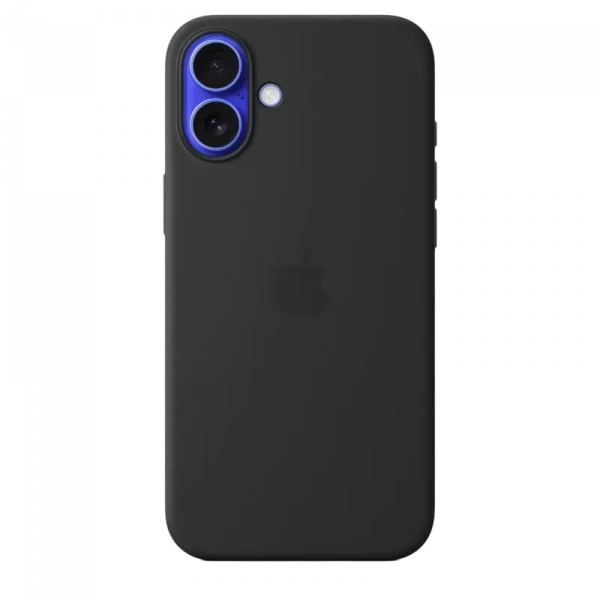 Чехол Apple iPhone16 Plus Silicone Case with MagSafe, Чёрный