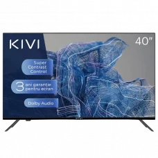 40 LED SMART TV KIVI 40F750NB, 1920x1080 FHD, Android TV, Negru