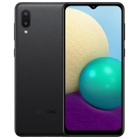 Смартфон Samsung Galaxy A02, 2Гб/32Гб, Чёрный