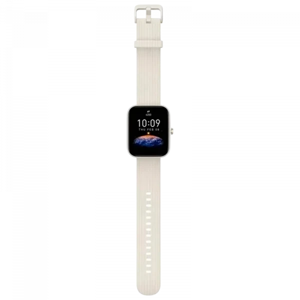 Ceas inteligent Xiaomi Amazfit Bip 3 Pro, 44mm, Bej