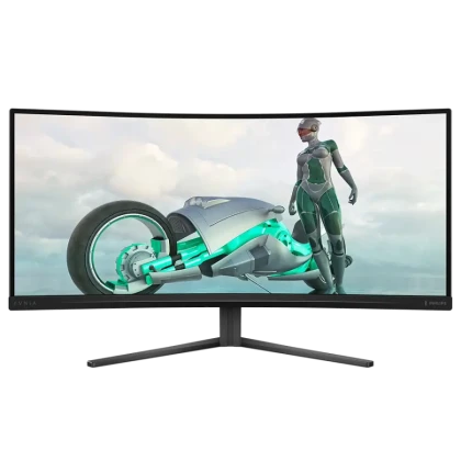 34 Игровой монитор Philips 34M2C3500L, VA 3440x1440 WQHD, Чёрный