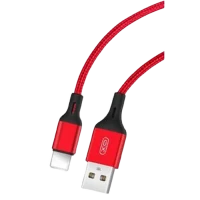 Cablu încărcare și sincronizare XO NB143, USB Type-A/Lightning, 2m, Roșu
