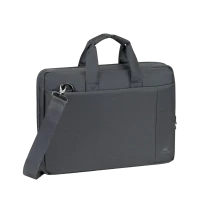 Geantă pentru Laptop Rivacase Central, 15.6, Poliester, Gri