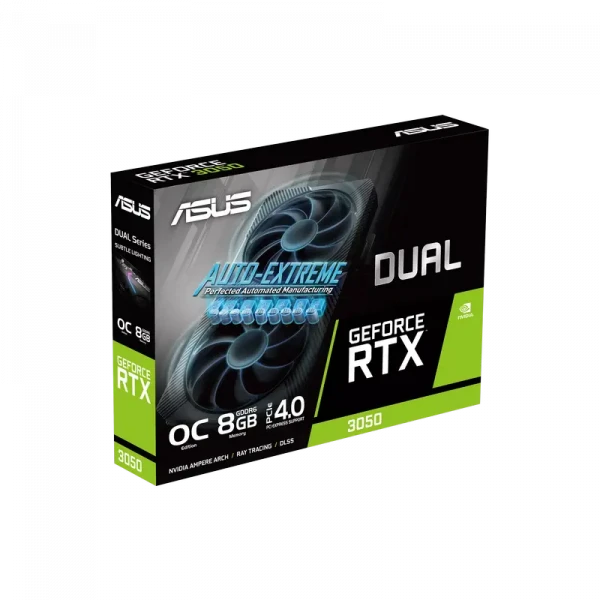 Placă Video ASUS DUAL-RTX3050-O8G, 8GB GDDR6 128bit