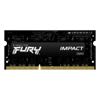 Оперативная память Kingston FURY Impact, DDR3 SDRAM, 1600 МГц, 4Гб, KF316LS9IB/4