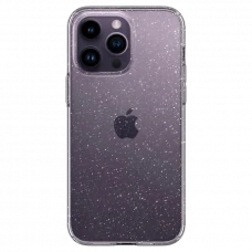 Husă Spigen iPhone 14 Pro Liquid Crystal Glitter, Transparent