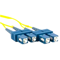 Patch cord APC Electronic FO-P007, 1m, Galben