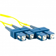 Patch cord APC Electronic FO-P007, 1m, Galben