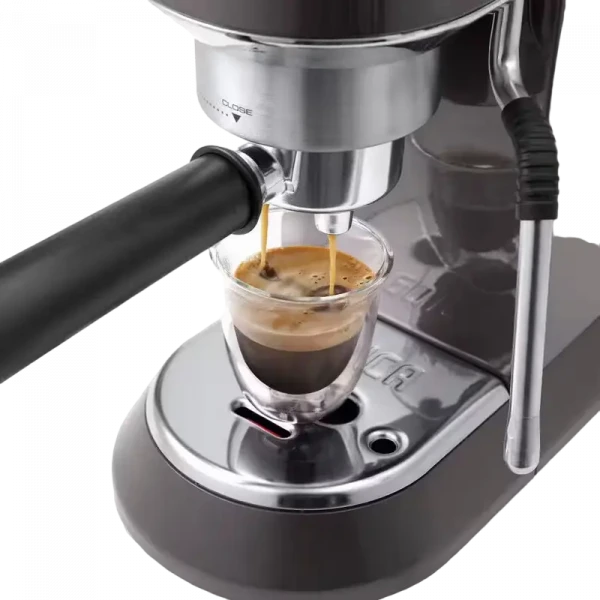 Cafetiera manuala DeLonghi EC885.GY, 1300W, Gri