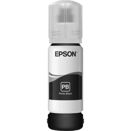Контейнер с чернилами Epson 106 EcoTank, C13T00R140, Черный фото