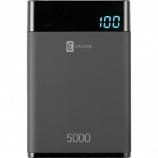 Acumulator extern Cellularline FreePower MANTA 5000, 5mAh, Negru