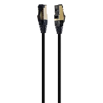 Патч-корд Cablexpert PP8-LSZHCU-BK-15M, Cat8 S/FTP, 15м, Чёрный