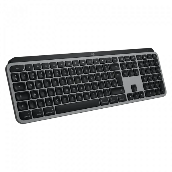 Tastatură Logitech MX Keys S for Mac, Fără fir, Gri cosmic