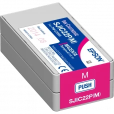 Картридж чернильный Epson SJIC22P, C33S020603, Пурпурный