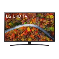 55 LED SMART TV LG 55UP81006LA, 3840x2160 4K UHD, webOS, Negru