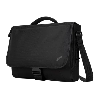 Geantă pentru Laptop Lenovo Essential Messenger, 15.6, Poliester, Negru