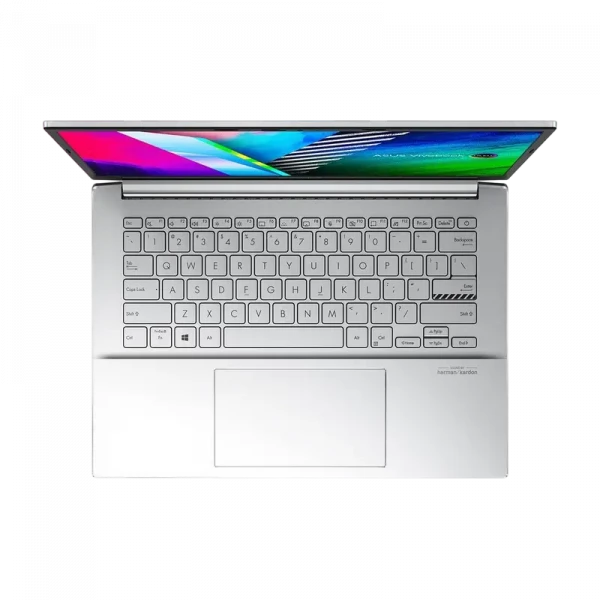 Ноутбук 14 ASUS Vivobook Pro 14 OLED M3401QA, Cool Silver, AMD Ryzen 5 5600H, 8Гб/256Гб, Без ОС