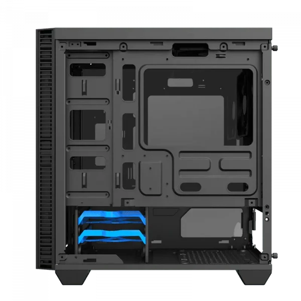 Компьютерный корпус Gamemax H608 Mini Abyss, Mini-Tower, Без блока питания, Чёрный