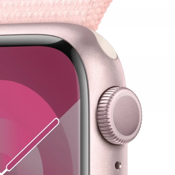 Умные часы Apple Watch Series 9, 41мм, Light Pink