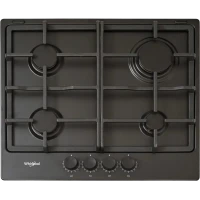 Газовая варочная панель Whirlpool TGML 660 NB, Чёрный