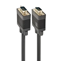 Видео кабель Cablexpert CC-PPVGA-10-B, VGA D-Sub (M) - VGA D-Sub (M), 3м, Чёрный