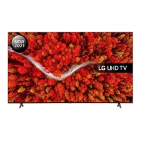 75 LED SMART TV LG 75UP80006LA, 3840x2160 4K UHD, webOS, Negru