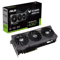 Видеокарта ASUS TUF-RTX4060TI-O8G-GAMING, 8GB GDDR6 128бит (TUF-RTX4060TI-O8G-GAMING)