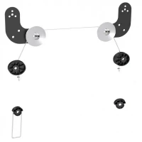 Фиксированное настенное крепление Reflecta Multi-Slim 60-6060, Чёрный