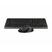 Клавиатура и мышь A4Tech FG1010, Беспроводное, Черный/Серый
