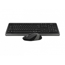 Set Tastatură + Mouse A4Tech FG1010, Fără fir, Negru/Gri