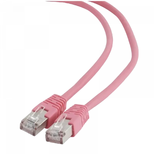 Patch cord Cablexpert PP6-5M/RO, Cat6 FTP , 5m, Roz