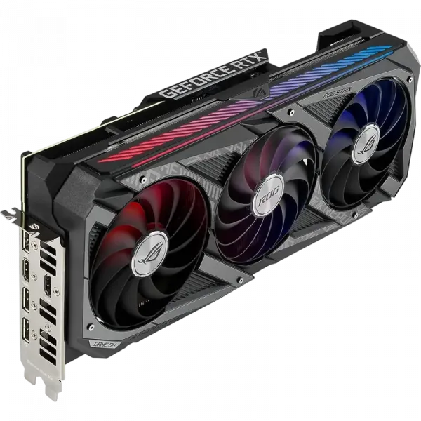 Видеокарта ASUS ROG-STRIX-RTX3060TI-O8G-V2-GAMING, 8GB GDDR6 256бит