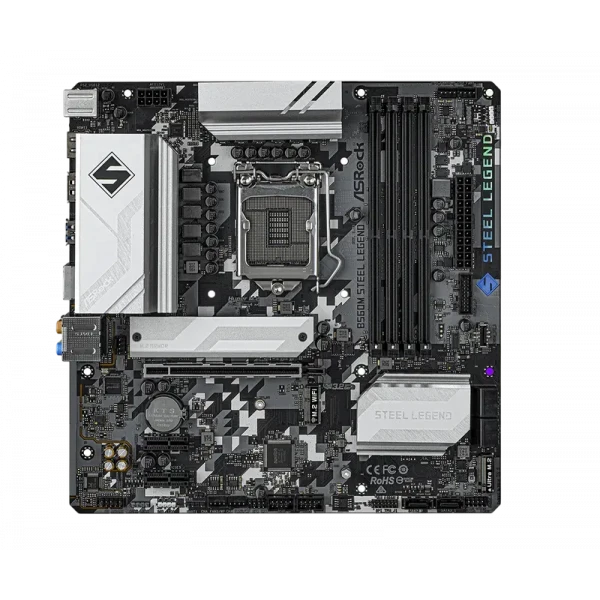 Placă de bază ASRock B560M Steel Legend, LGA1200, Intel B560, Micro-ATX