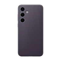 Husă Samsung Vegan Leather Case Galaxy S24+, Violet Întunecat