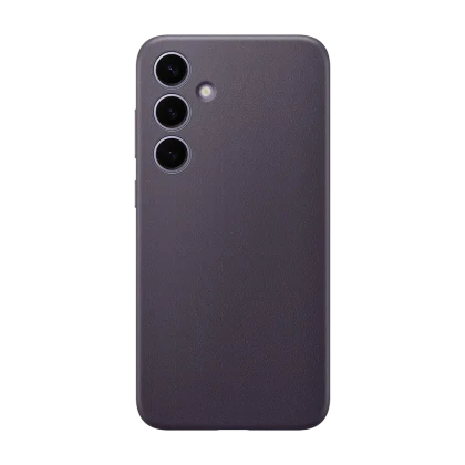 Husă Samsung Vegan Leather Case Galaxy S24+, Violet Întunecat