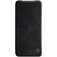 Чехол книжка Nillkin RedMi Note 10, Qin LC, Чёрный