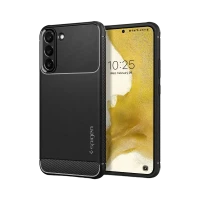 Чехол Spigen Samsung S22+, Rugged Armor, Матовый черный