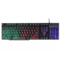 Клавиатура QUMO Unicorn K01, Проводное, Чёрный