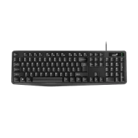 Tastatură Genius KB-117, Cu fir, Negru