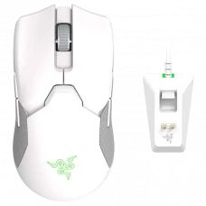 Gaming Mouse RAZER Viper Ultimate with Charging Dock, Alb