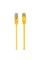 Патч-корд Cablexpert PP6-1M/Y, Cat6 FTP , 1м, Жёлтый